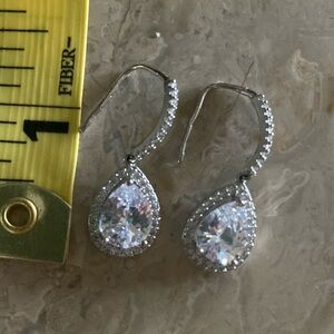 Teardrop Crystal Earrings